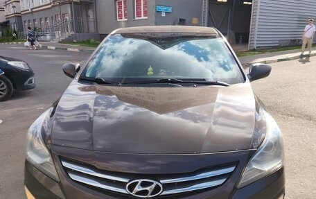 Hyundai Solaris II рестайлинг, 2014 год, 950 000 рублей, 27 фотография