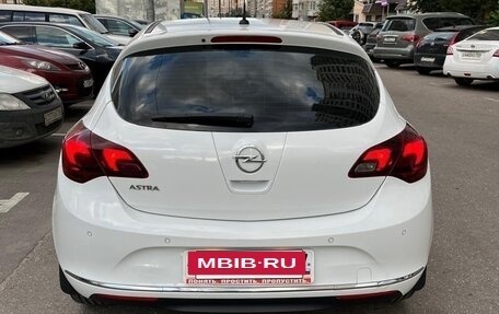 Opel Astra J, 2012 год, 890 000 рублей, 4 фотография