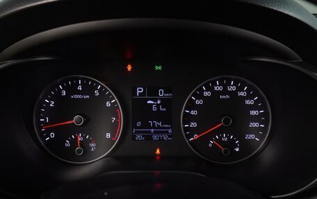 KIA Rio IV, 2017 год, 1 155 000 рублей, 20 фотография