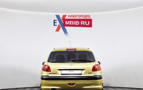 Peugeot 206, 2003 год, 189 000 рублей, 5 фотография