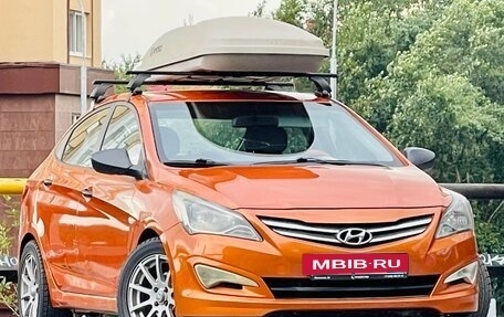 Hyundai Solaris II рестайлинг, 2015 год, 599 000 рублей, 25 фотография