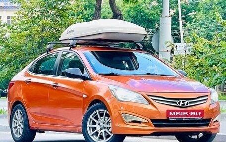 Hyundai Solaris II рестайлинг, 2015 год, 599 000 рублей, 22 фотография