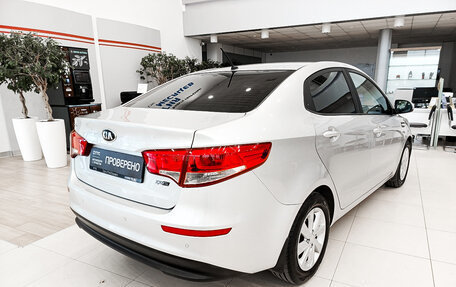 KIA Rio III рестайлинг, 2016 год, 1 050 000 рублей, 5 фотография