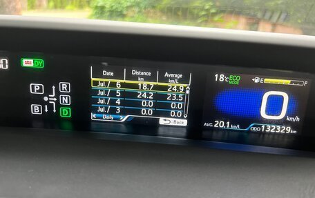 Toyota Prius IV XW50, 2018 год, 1 690 000 рублей, 16 фотография