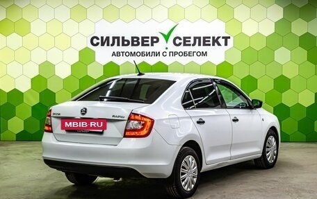 Skoda Rapid I, 2017 год, 1 100 000 рублей, 2 фотография