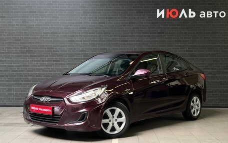 Hyundai Solaris II рестайлинг, 2011 год, 595 000 рублей, 1 фотография
