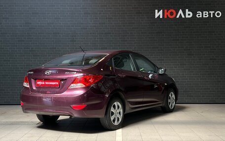 Hyundai Solaris II рестайлинг, 2011 год, 595 000 рублей, 5 фотография