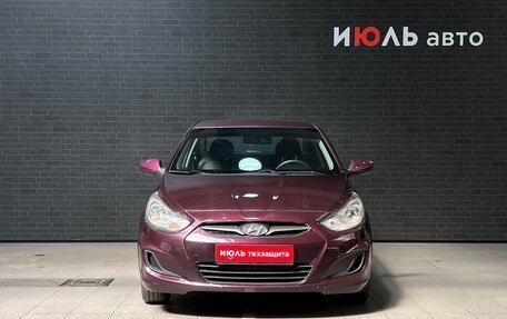 Hyundai Solaris II рестайлинг, 2011 год, 595 000 рублей, 2 фотография