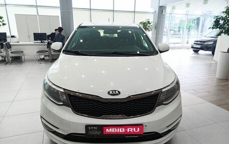KIA Rio III рестайлинг, 2016 год, 859 000 рублей, 2 фотография