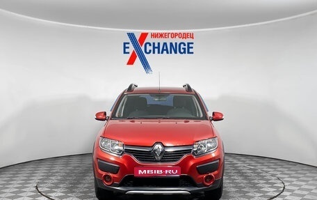 Renault Sandero II рестайлинг, 2016 год, 1 015 000 рублей, 1 фотография