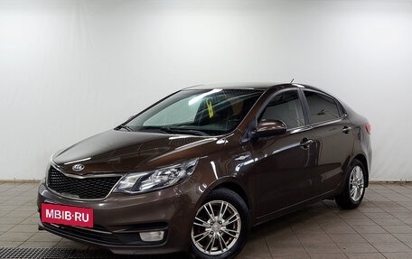 KIA Rio III рестайлинг, 2016 год, 890 000 рублей, 2 фотография