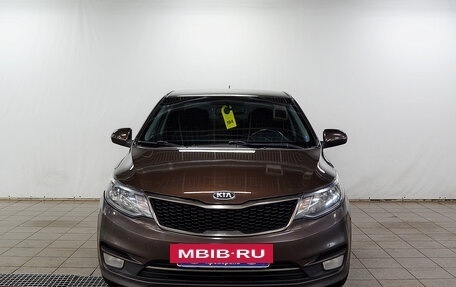 KIA Rio III рестайлинг, 2016 год, 890 000 рублей, 6 фотография