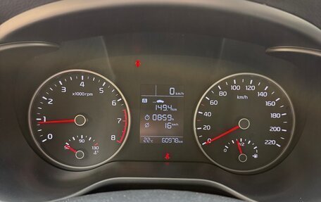 KIA Rio IV, 2018 год, 1 200 000 рублей, 11 фотография