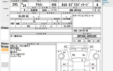 Toyota Allion, 2013 год, 1 330 000 рублей, 17 фотография