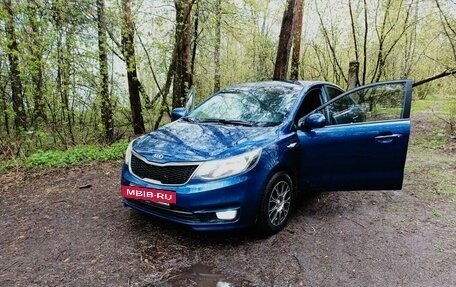 KIA Rio III рестайлинг, 2015 год, 820 000 рублей, 15 фотография