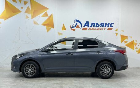 Hyundai Solaris II рестайлинг, 2021 год, 1 870 000 рублей, 6 фотография