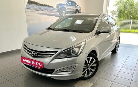 Hyundai Solaris II рестайлинг, 2015 год, 907 000 рублей, 3 фотография
