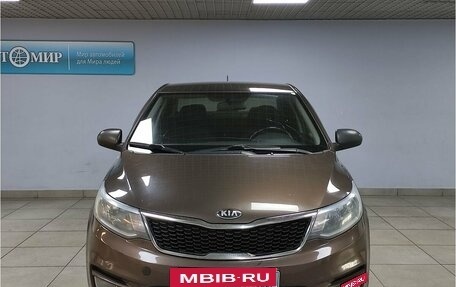 KIA Rio III рестайлинг, 2017 год, 795 000 рублей, 2 фотография
