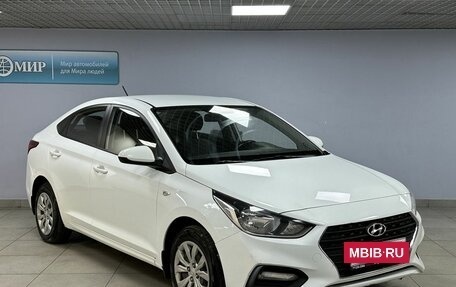 Hyundai Solaris II рестайлинг, 2018 год, 1 230 000 рублей, 3 фотография