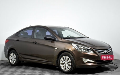Hyundai Solaris II рестайлинг, 2015 год, 590 000 рублей, 3 фотография