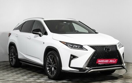 Lexus RX IV рестайлинг, 2016 год, 3 699 000 рублей, 3 фотография