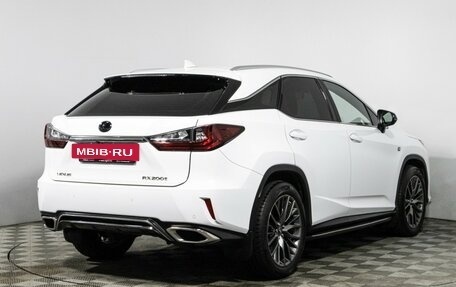 Lexus RX IV рестайлинг, 2016 год, 3 699 000 рублей, 5 фотография