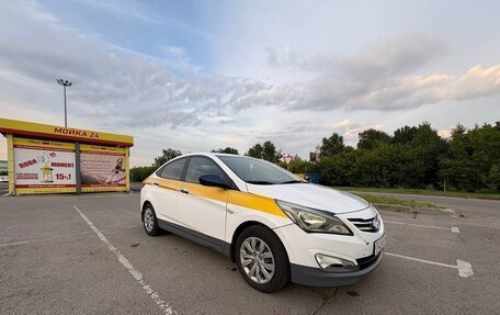 Hyundai Solaris II рестайлинг, 2015 год, 750 000 рублей, 3 фотография