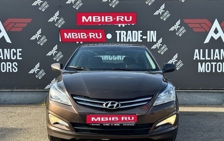 Hyundai Solaris II рестайлинг, 2016 год, 999 000 рублей, 2 фотография