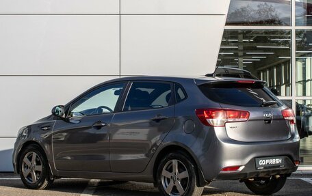 KIA Rio III рестайлинг, 2017 год, 970 000 рублей, 2 фотография