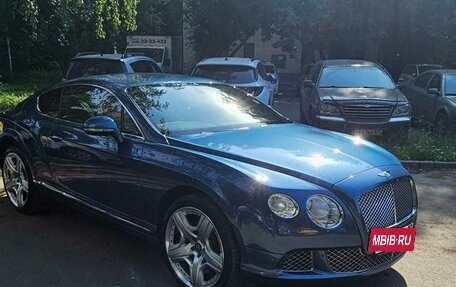 Bentley Continental GT II рестайлинг, 2012 год, 5 200 000 рублей, 3 фотография