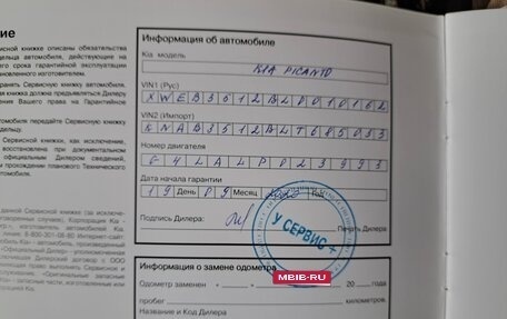 KIA Picanto III рестайлинг, 2020 год, 1 600 000 рублей, 16 фотография