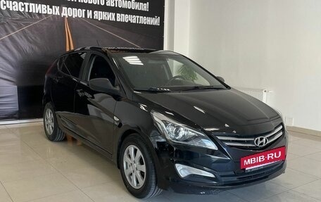 Hyundai Solaris II рестайлинг, 2014 год, 935 000 рублей, 3 фотография