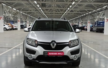 Renault Sandero II рестайлинг, 2016 год, 829 000 рублей, 2 фотография