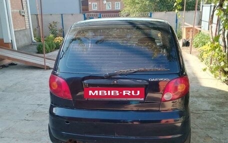 Daewoo Matiz I, 2008 год, 210 000 рублей, 5 фотография