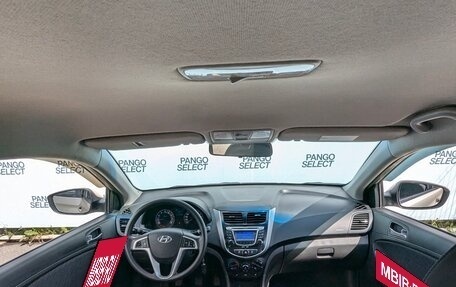 Hyundai Solaris II рестайлинг, 2011 год, 870 000 рублей, 16 фотография