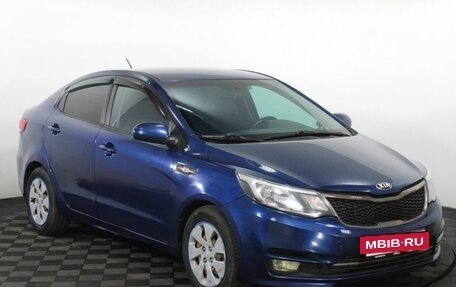 KIA Rio III рестайлинг, 2015 год, 585 000 рублей, 3 фотография