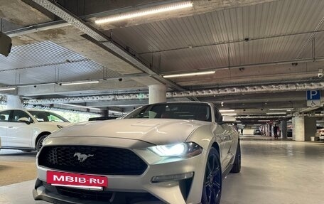 Ford Mustang VI рестайлинг, 2019 год, 2 050 000 рублей, 2 фотография