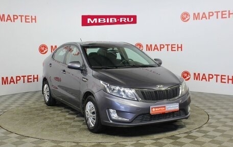 KIA Rio III рестайлинг, 2013 год, 768 000 рублей, 3 фотография