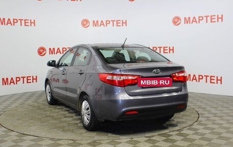 KIA Rio III рестайлинг, 2013 год, 768 000 рублей, 7 фотография