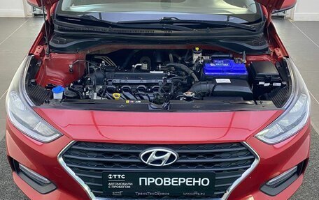 Hyundai Solaris II рестайлинг, 2018 год, 1 219 000 рублей, 11 фотография