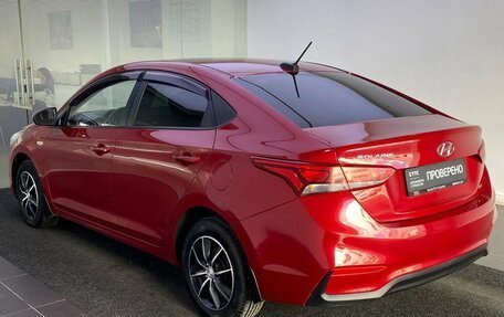 Hyundai Solaris II рестайлинг, 2018 год, 1 219 000 рублей, 8 фотография