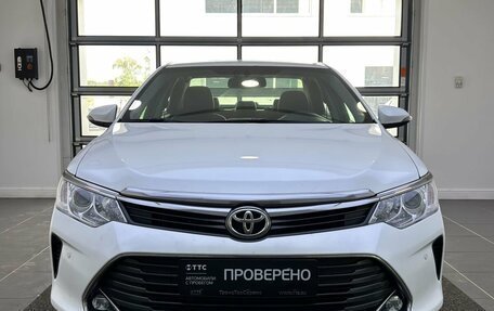 Toyota Camry, 2015 год, 1 849 000 рублей, 2 фотография