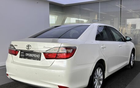 Toyota Camry, 2015 год, 1 849 000 рублей, 5 фотография