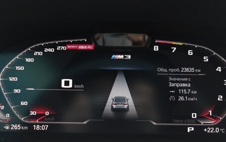 BMW M3, 2021 год, 9 490 000 рублей, 10 фотография