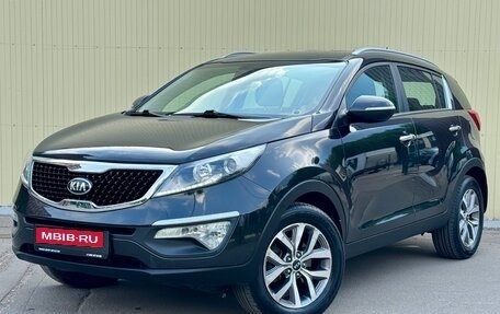 KIA Sportage III, 2015 год, 1 437 000 рублей, 1 фотография