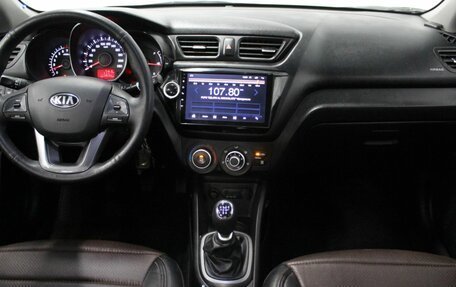 KIA Rio III рестайлинг, 2014 год, 670 000 рублей, 21 фотография