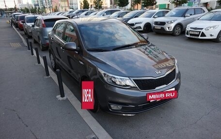 KIA Rio III рестайлинг, 2015 год, 850 000 рублей, 25 фотография
