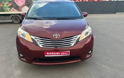 Toyota Sienna III, 2016 год, 3 050 000 рублей, 1 фотография