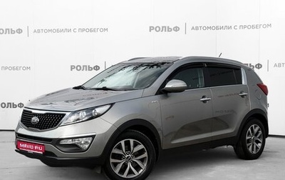 KIA Sportage III, 2014 год, 1 595 000 рублей, 1 фотография