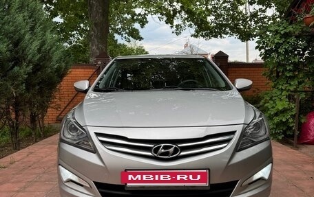 Hyundai Solaris II рестайлинг, 2014 год, 1 200 000 рублей, 3 фотография